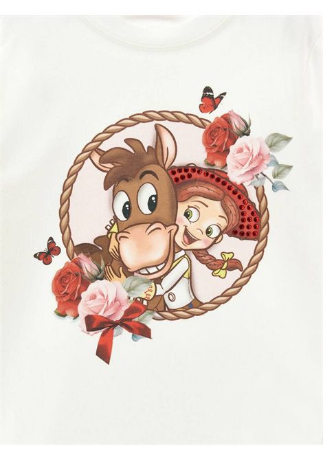 T-shirt con stampa MONNALISA KIDS | 19H601 80040001